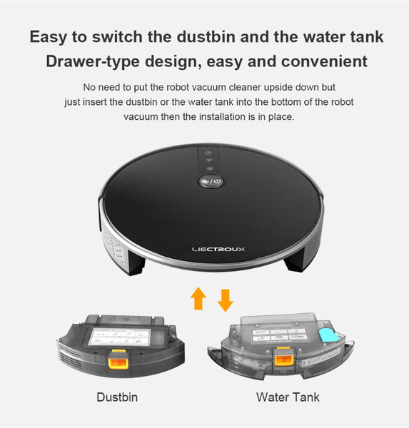 House Robot - Automatic Wet & Dry, Mop & Vacuum Cleaner