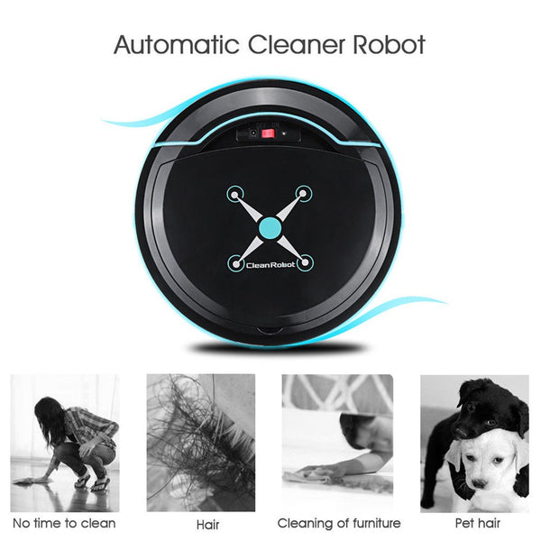 Rechargeable Automatic Floor Cleaning Robot