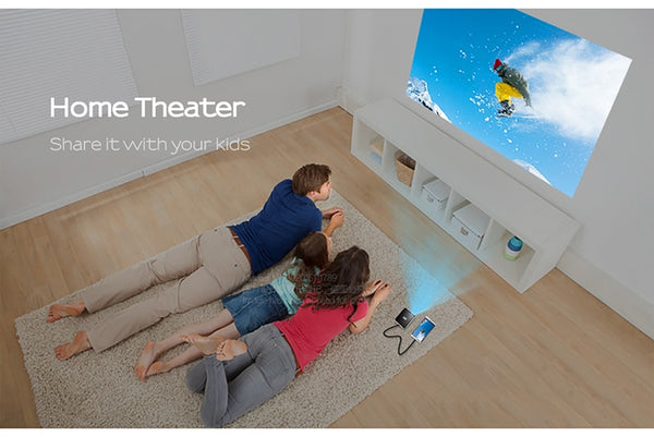 MINI Portable Projector X3 / 1080P Home Cinema